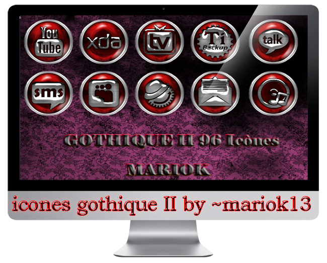 icones gothique ii by mariok13